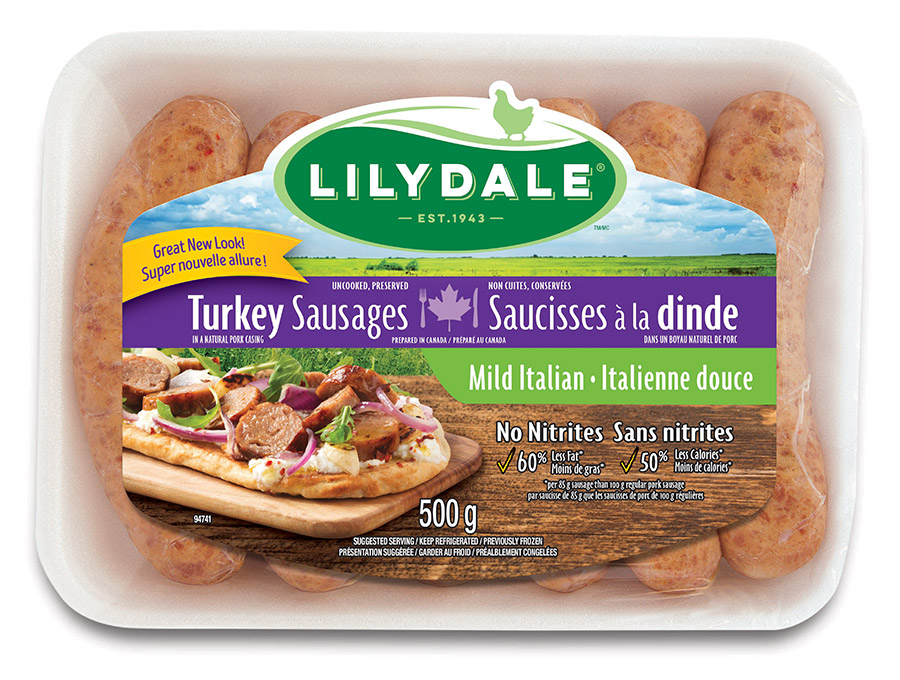 Saucisses à la dinde Italienne douce