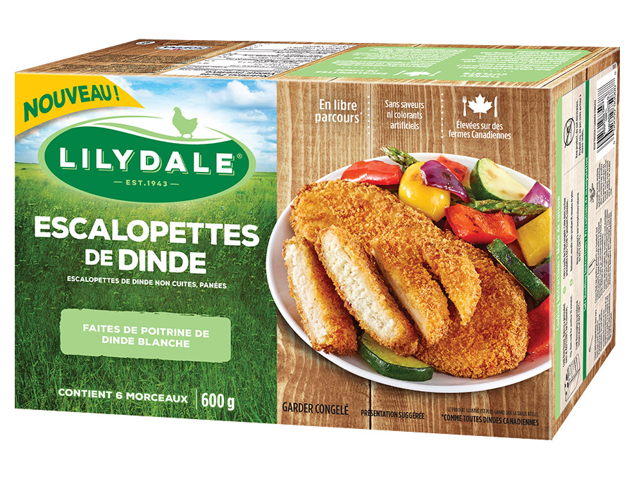 Escalopettes de dinde