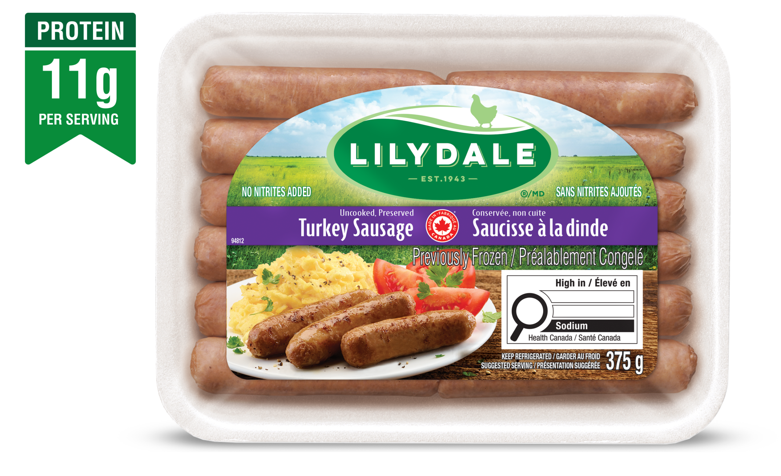 Breakfast Turkey Sausages