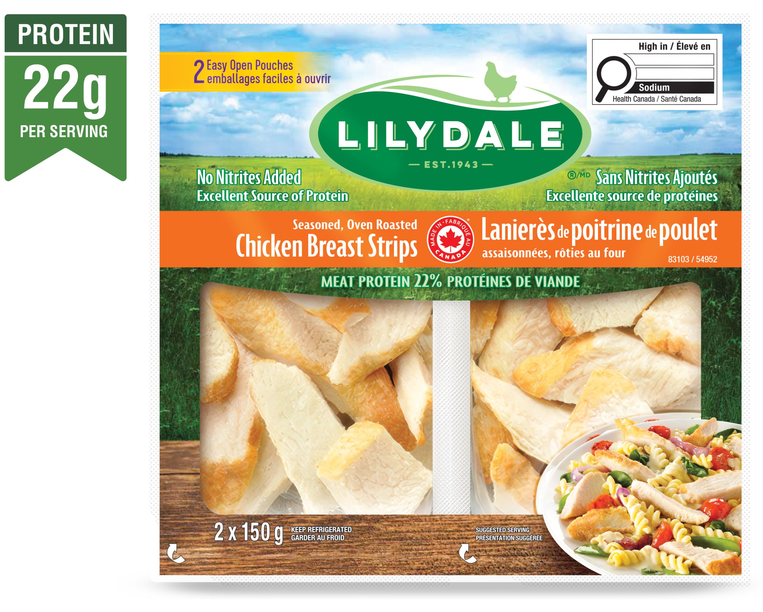 Oven Roasted Chicken Breast Strips