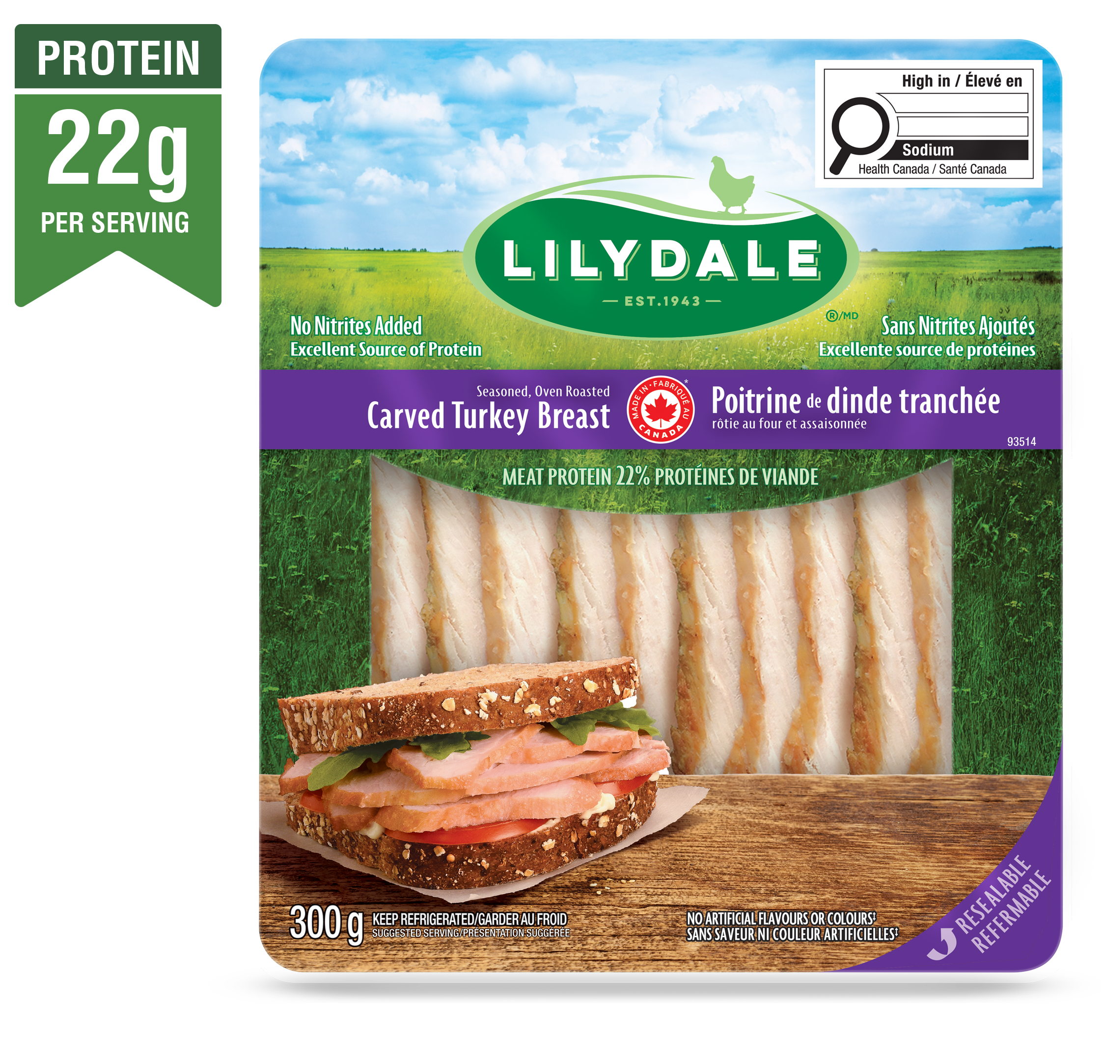 Oven Roasted Carved Turkey Breast