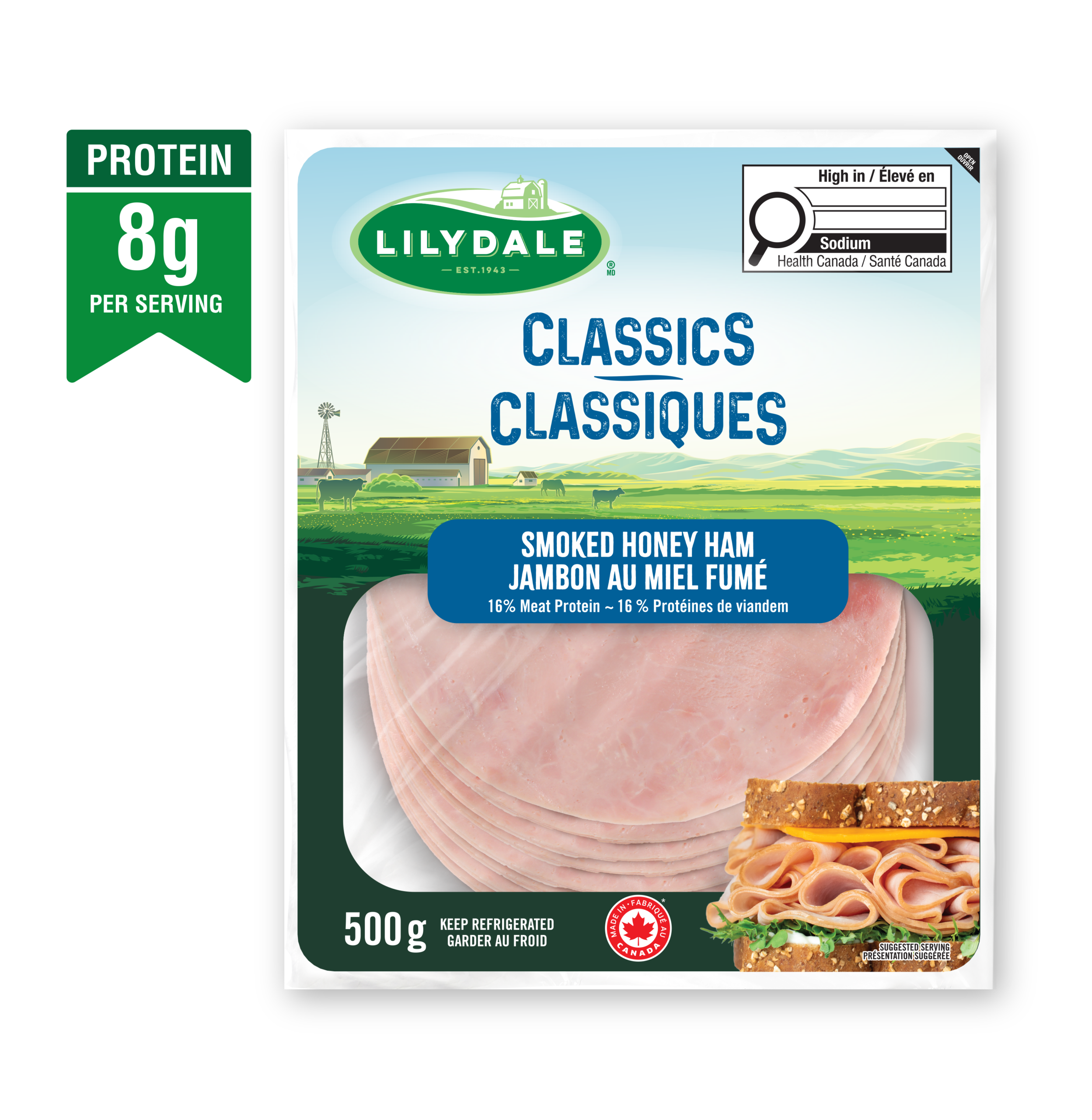 Smoked Honey Ham Slices