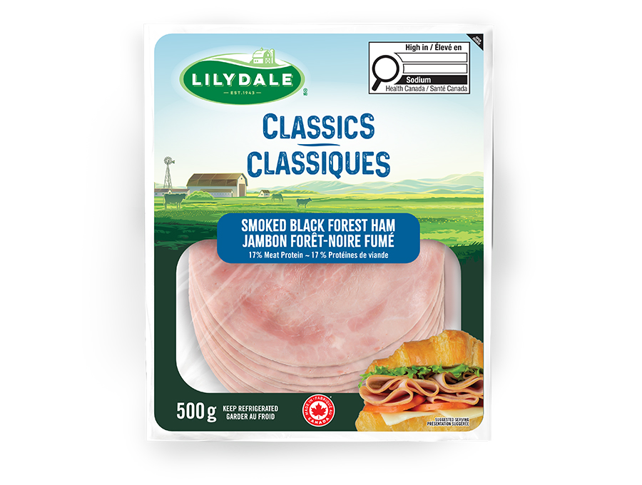 Smoked Black Forest Ham Slices