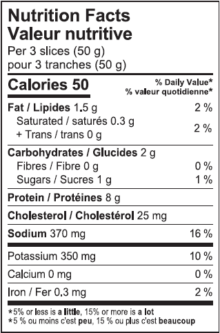 Nutrition Information