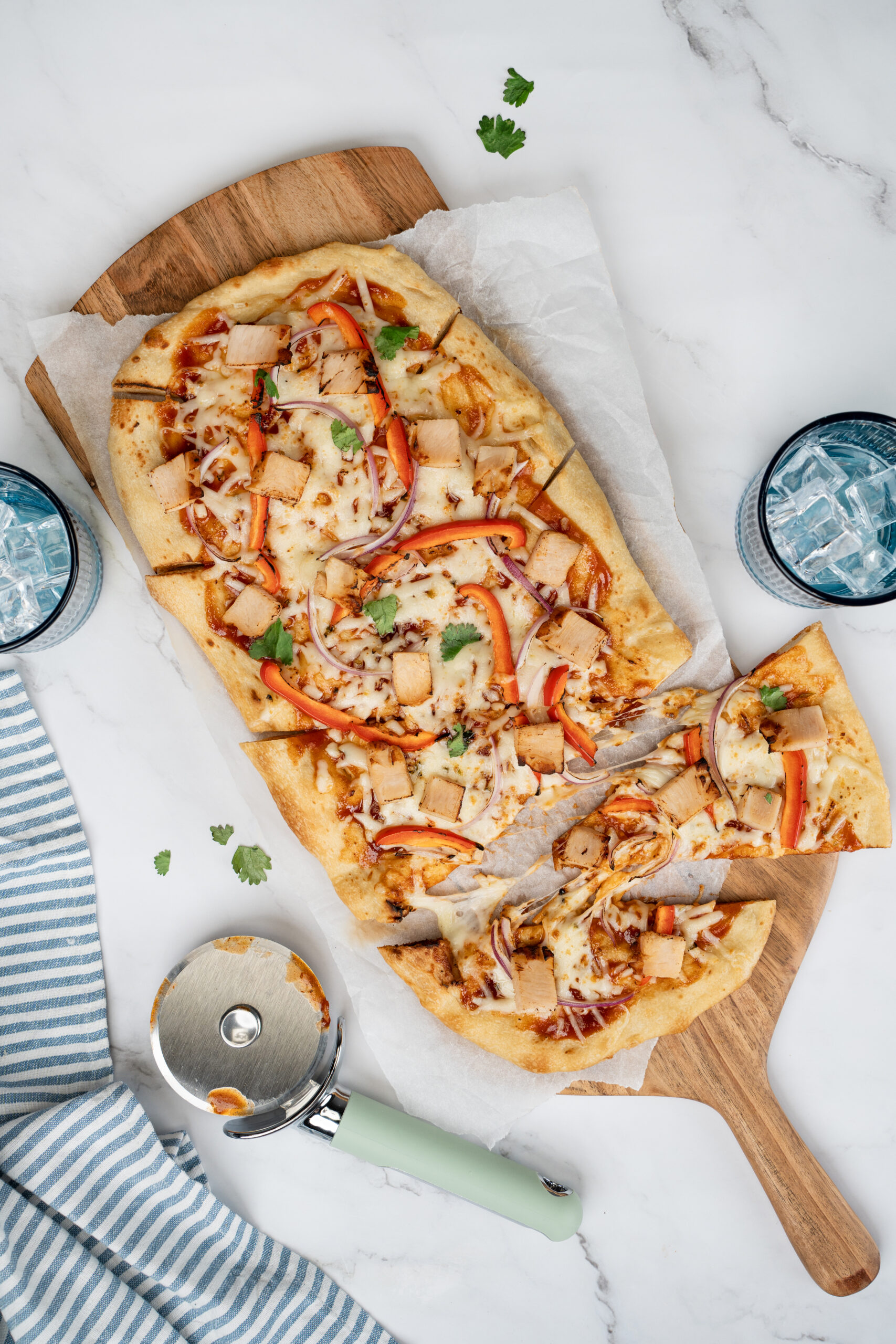 Lilydale® Sweet Mesquite Turkey Breast Roast Flatbread