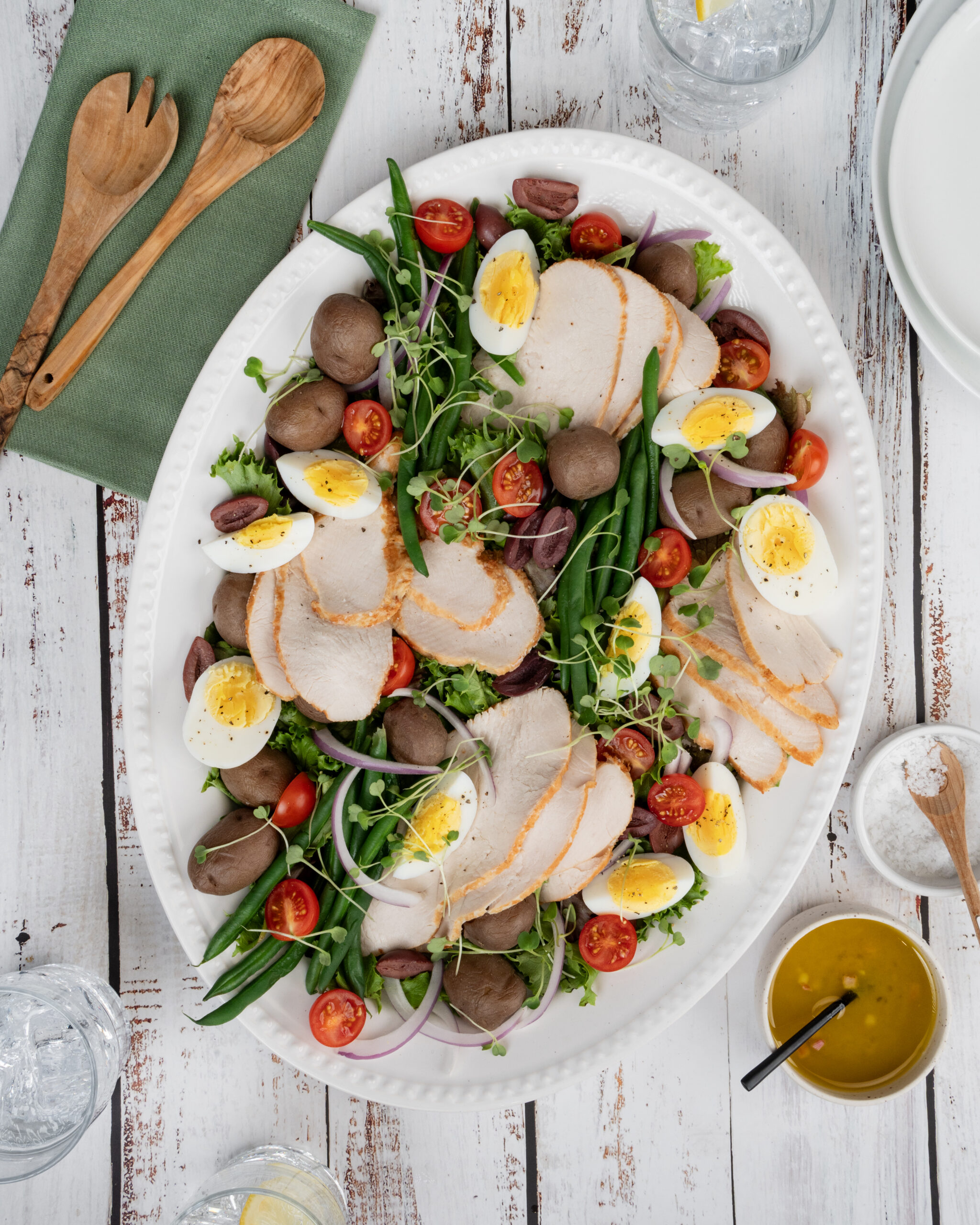Lilydale® Carved Turkey Breast Nicoise Salad