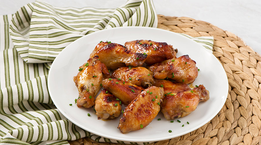 Candied Garlic Chicken Wings