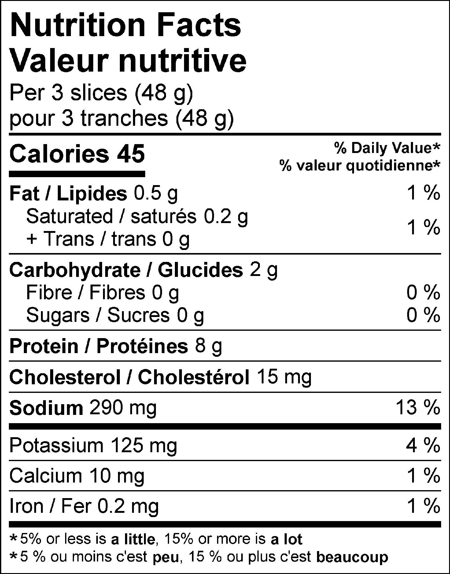 Nutrition Information