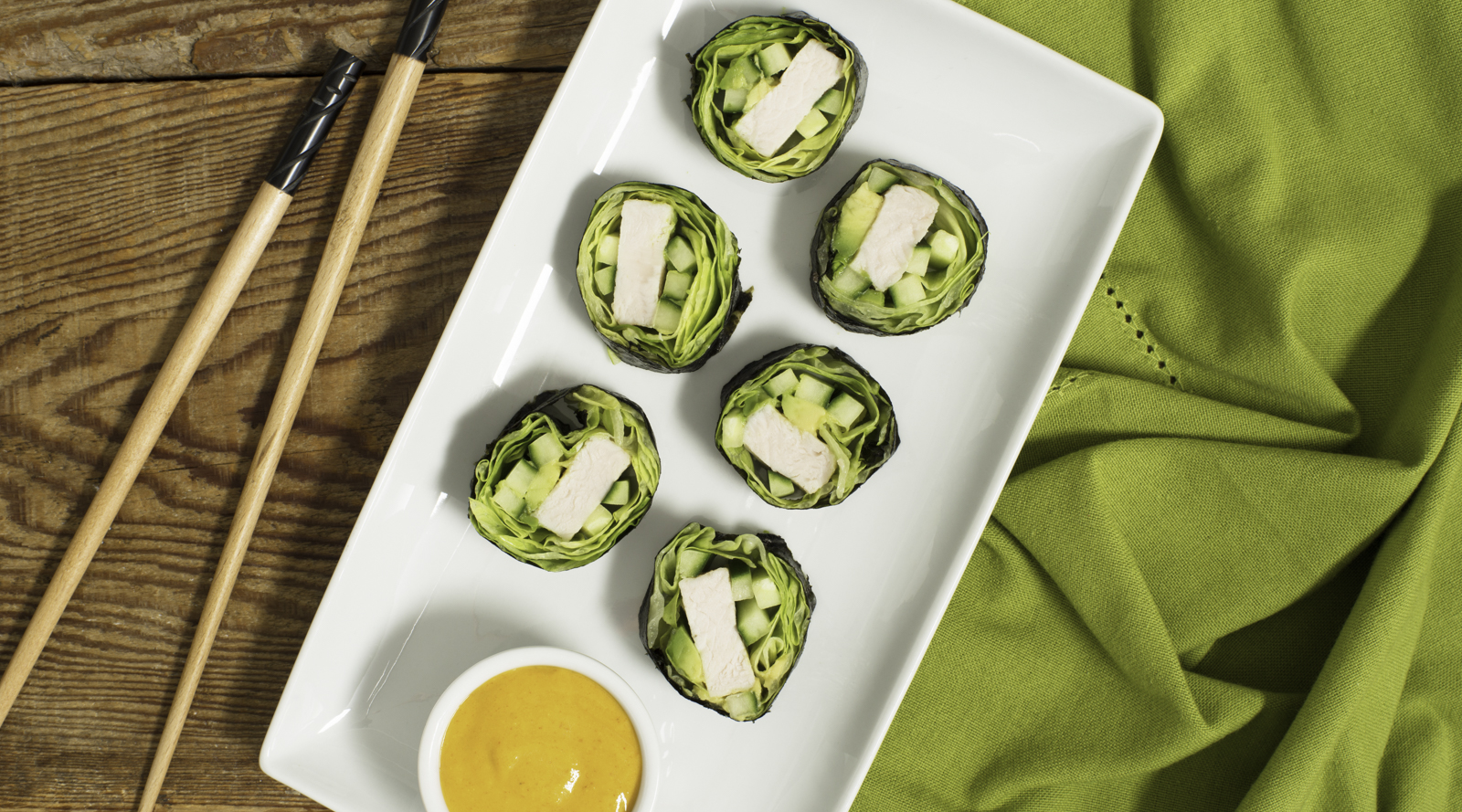 Healthy Turkey Sushi