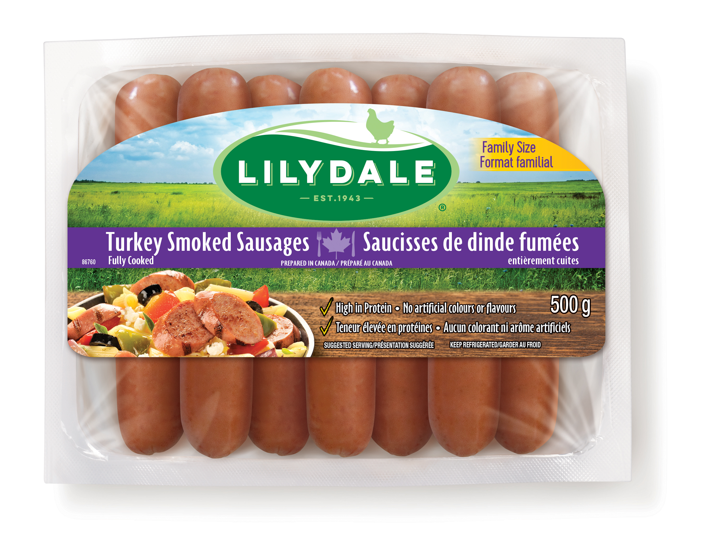 Turkey Smoked Sausages