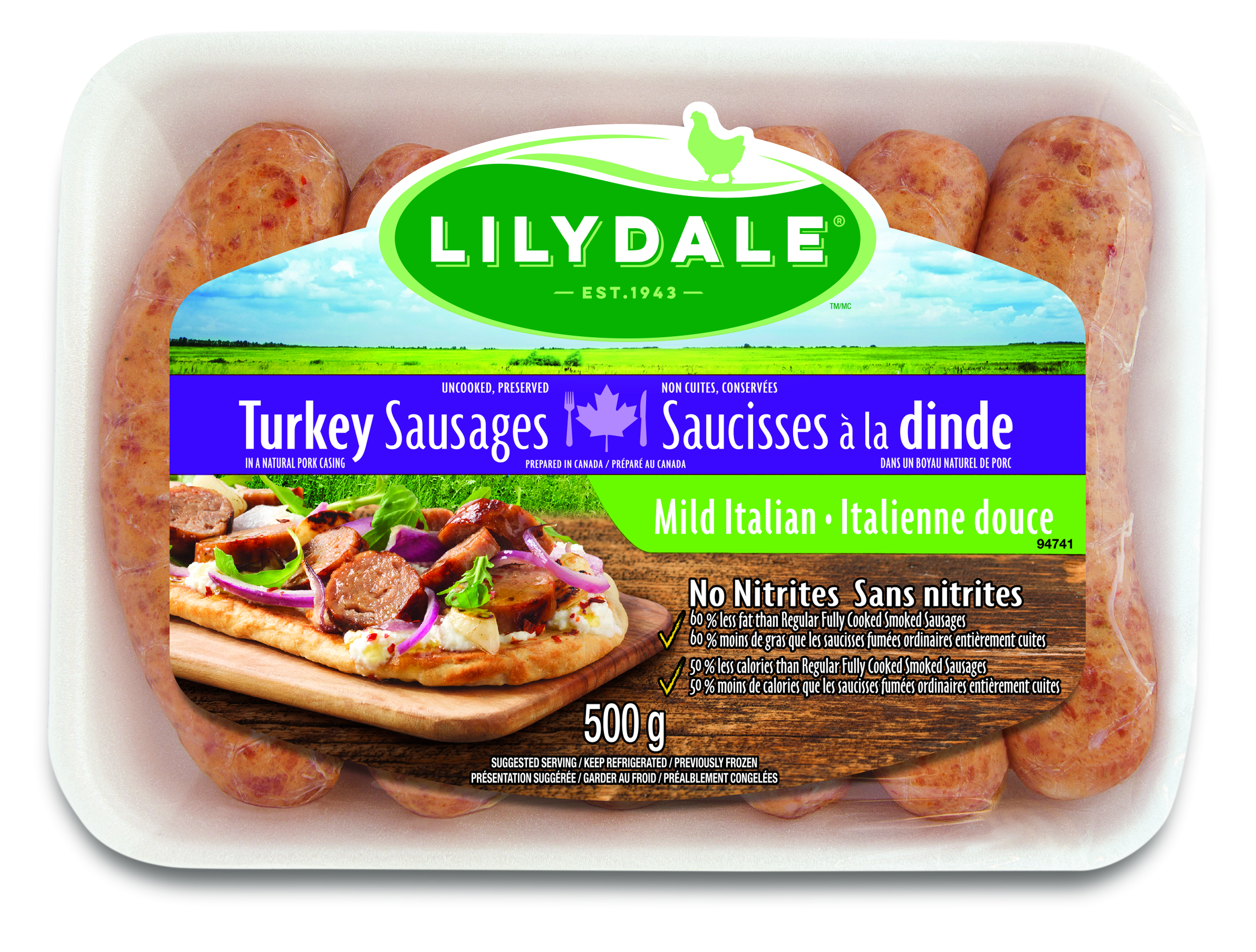 Hot Italian Turkey Sausage Links - Hoosier Heritage Farm