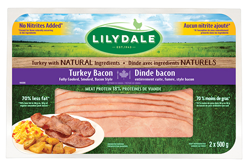 Natural Turkey Bacon Style