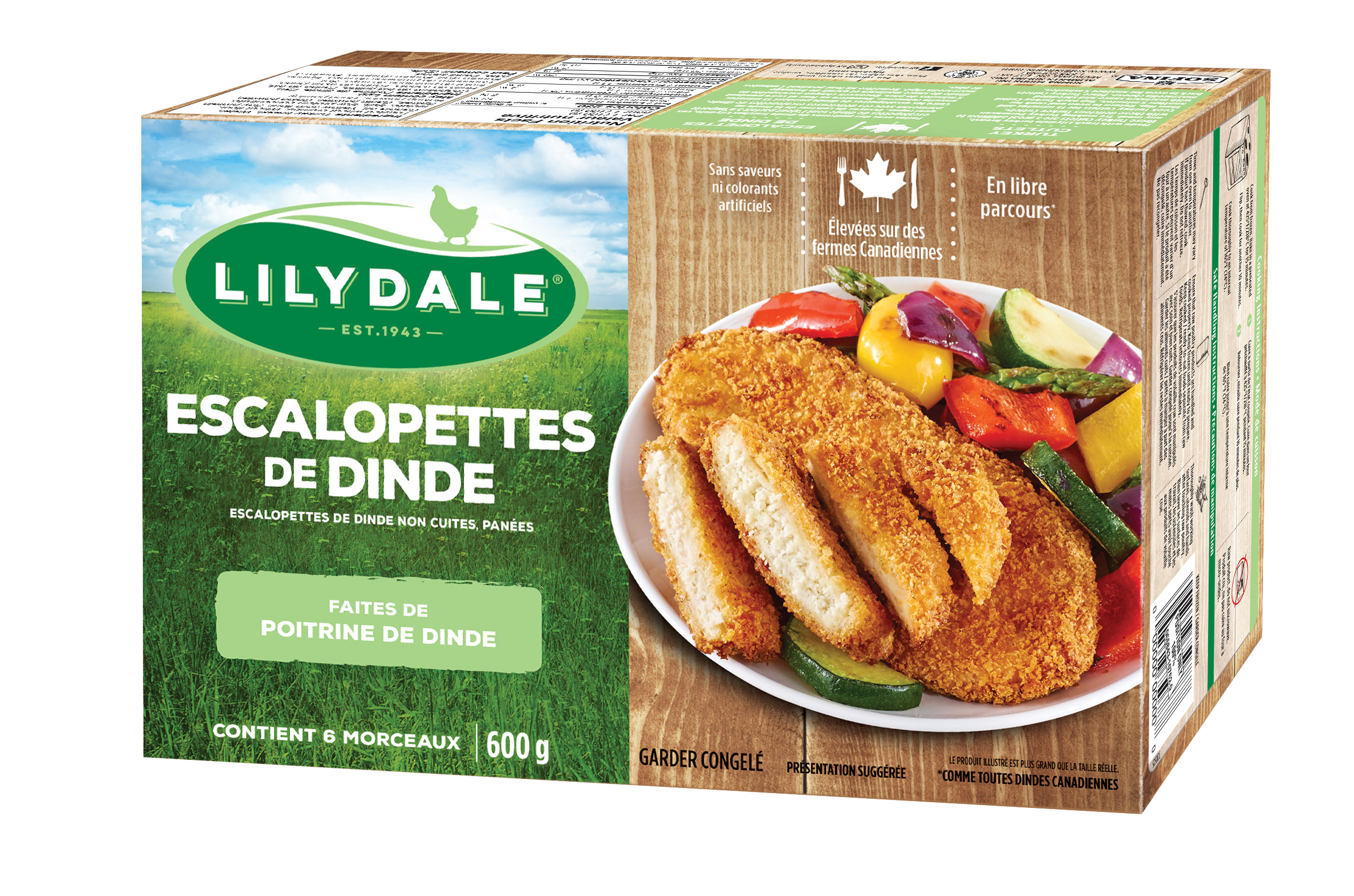 Escalopettes de dinde