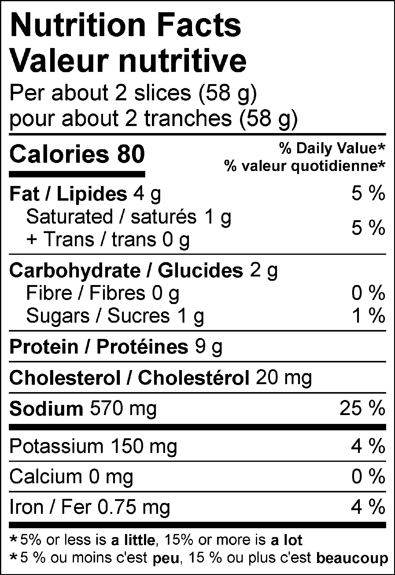 Nutrition Information