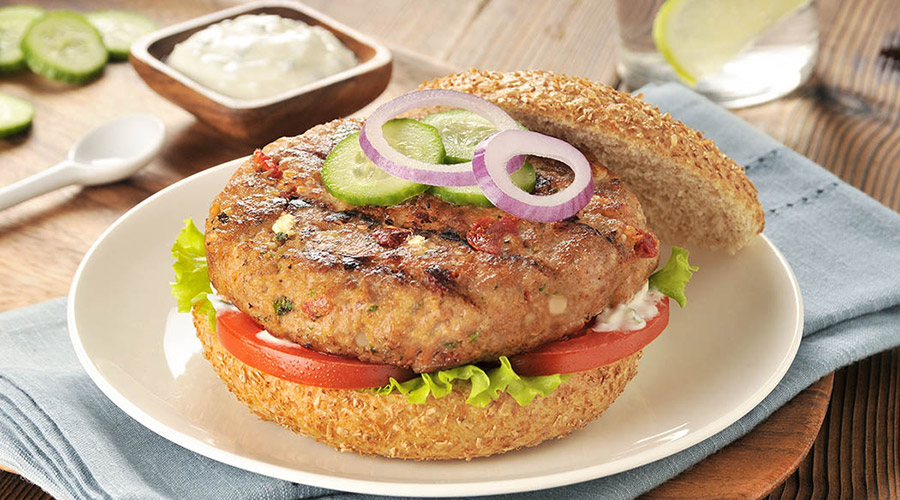 Santorini Turkey Burger