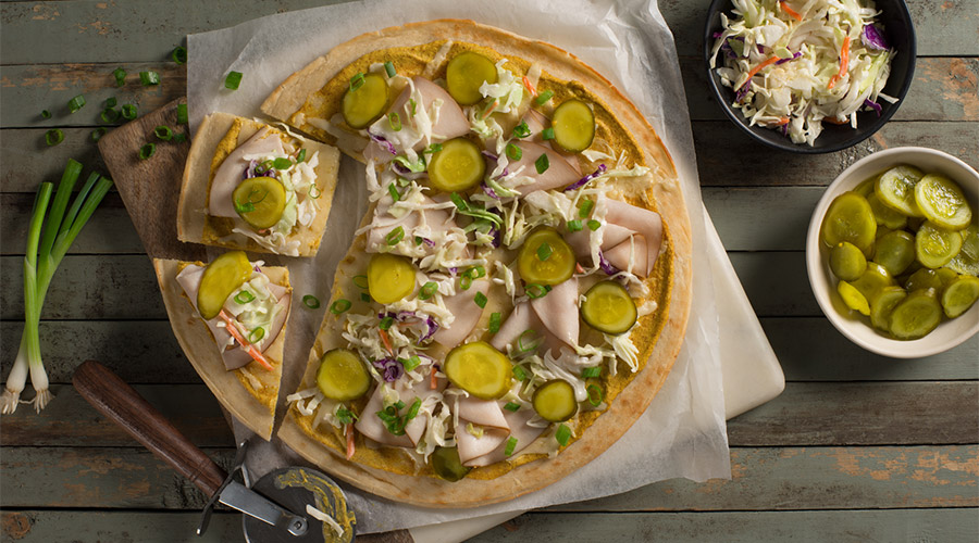 Turkey Cuban Flatbread